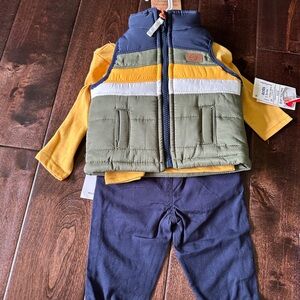 Colorful Baby Outfit with Vest